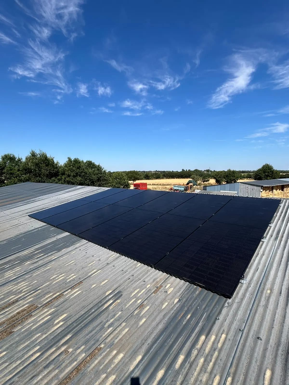 6 kWc en autoconsommation sur hangar agricole — photo 3